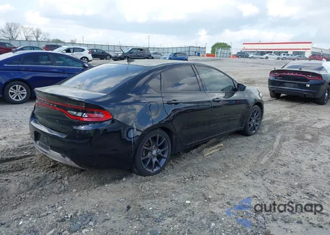 2016 Dodge Dart Sxt Sport Rallye из США, поврежденный, VIN 1C3CDFFA6GD817890